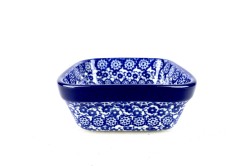 Bunzlau vierkant schaaltje 9,5 x 9,5 cm 2615X Kleine vierkante schaaltjes